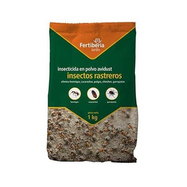 Fertiberia Insecticida Polvo Insectos Rastreros 1 kg. - Imagen 1