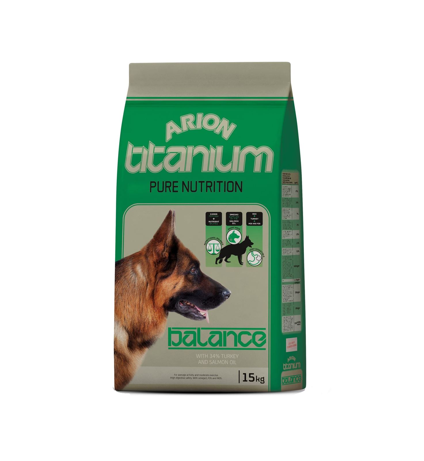 Pienso para perros Arion Titanium Balance - Imagen 1