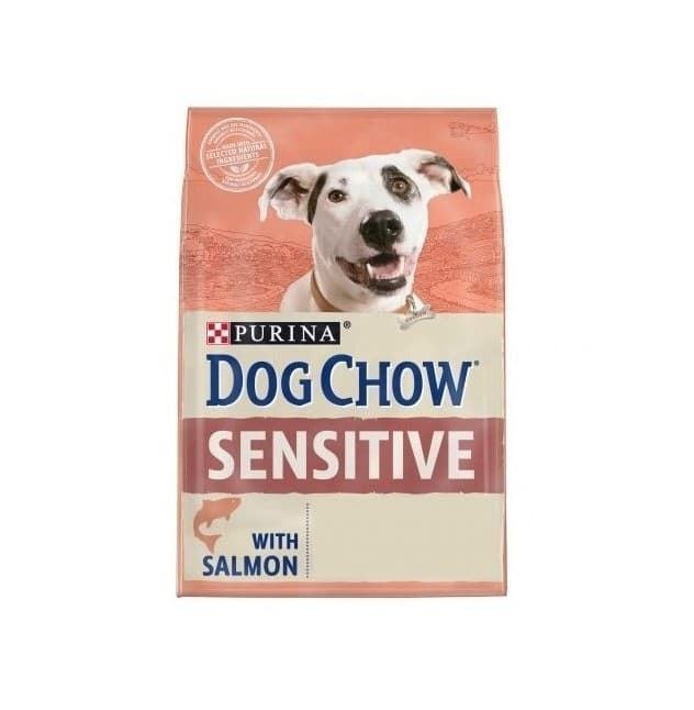 Pienso para perros Dog Chow Sensitive Salmón - Imagen 1