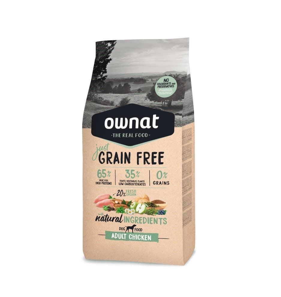 Pienso para perros Ownat Grain Free Adult Chicken - Imagen 1