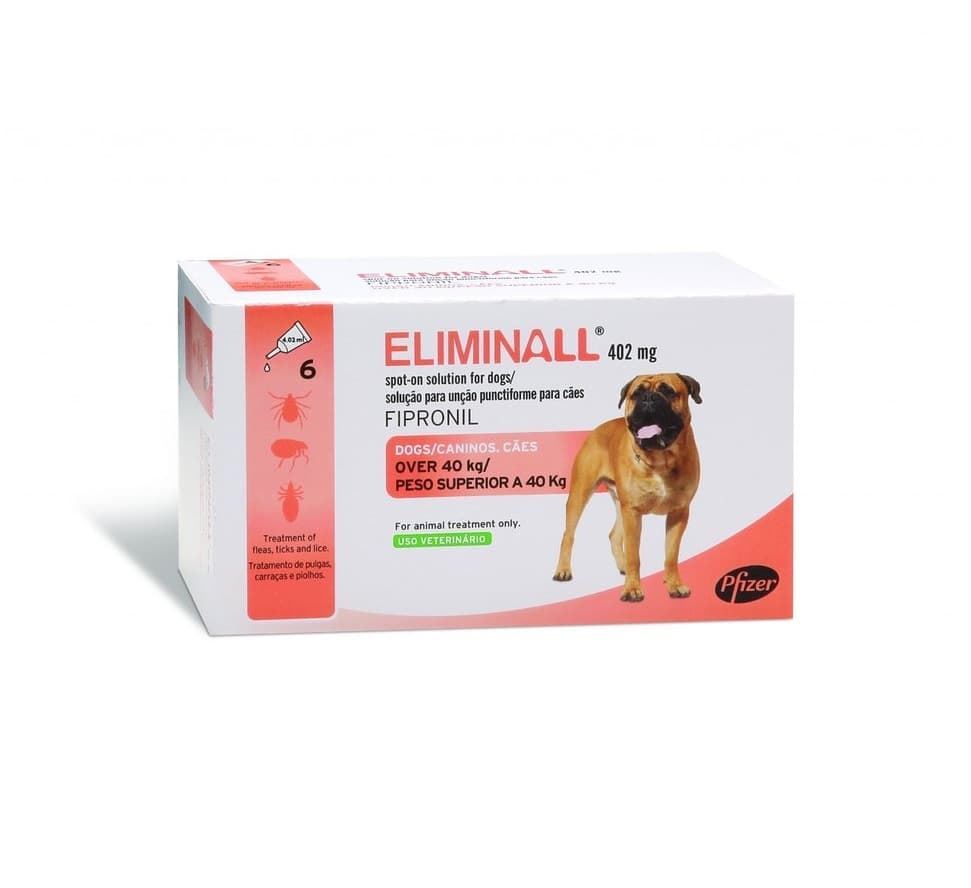 Pipetas Eliminall Perros (+40 kg) - Imagen 1